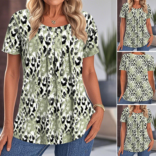 Maya – Dames Casual T-shirt met print en losse pasvorm