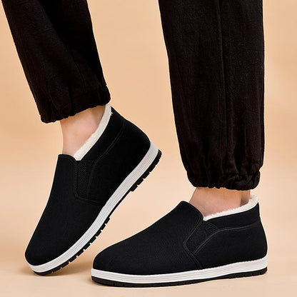 Kyle – Heren Katoenen Winterschoenen met Antislip Grip