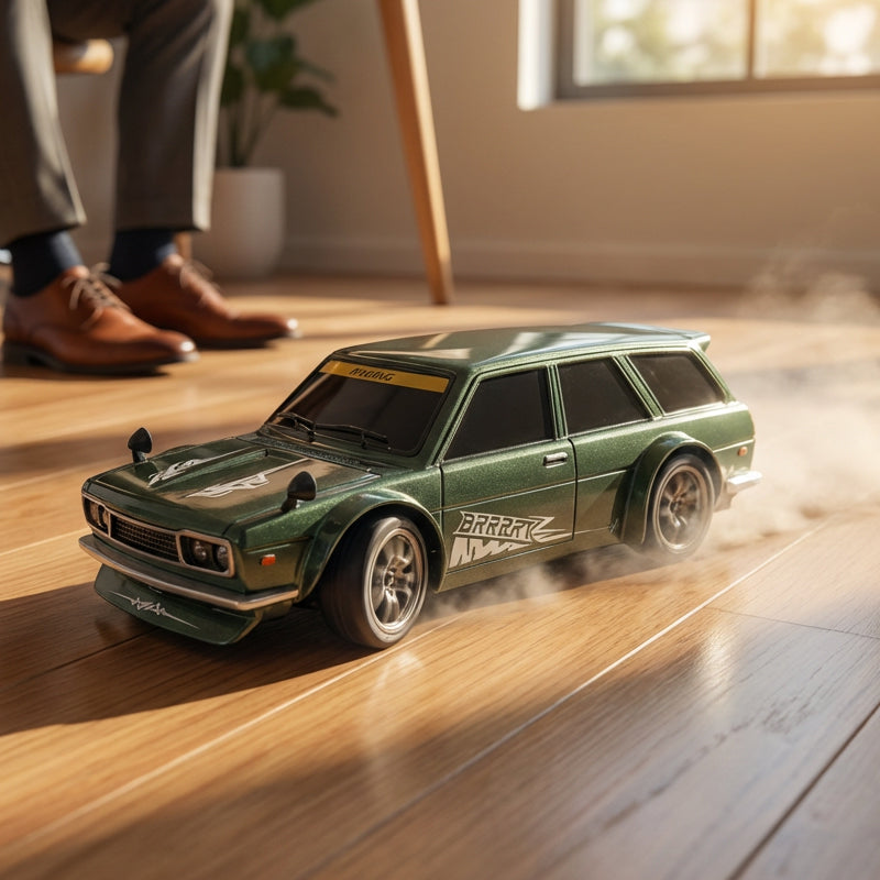 DriftRacer – Retro RC Driftwagen | 50% KORTING