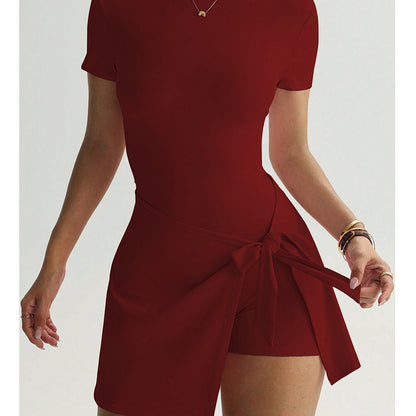 Laurel – Dames Ademend Jumpsuit met Tailleband