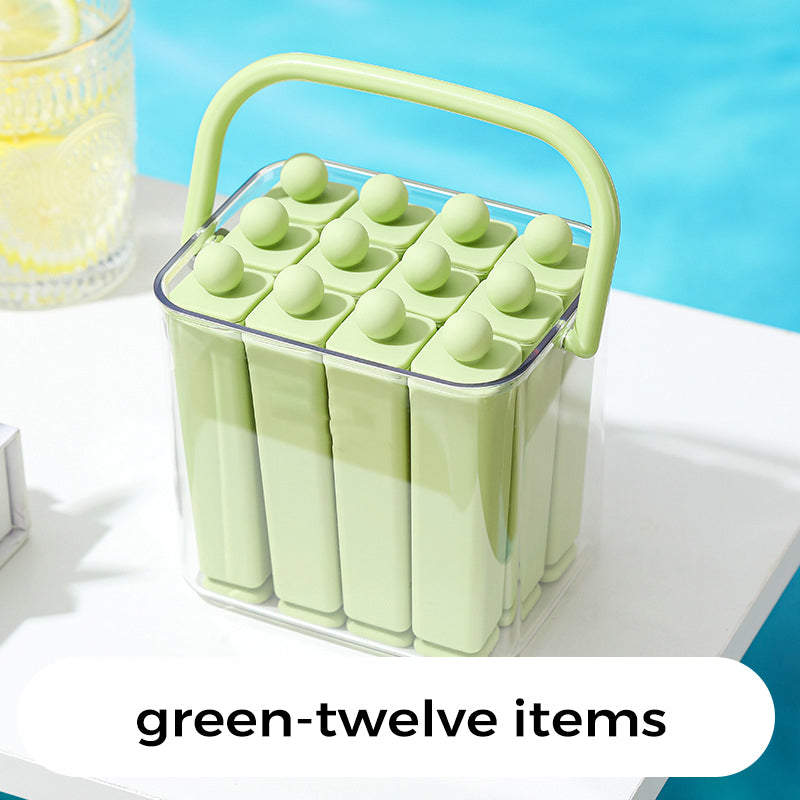 Perfect gevormde ijssticks — direct koel effect, moeiteloos fris