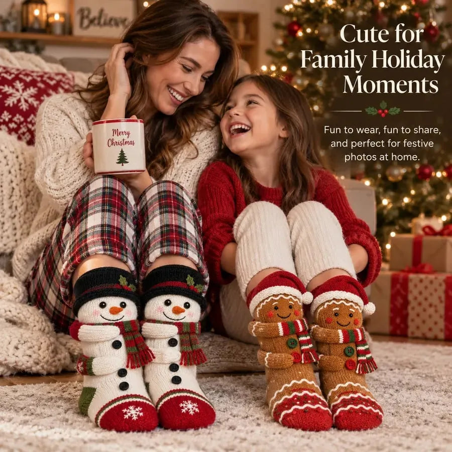 HugSocks — 3D Kerst Warme Sokken