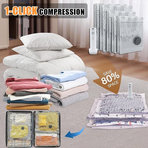 SpaceSculpt — Compressie Reiszakken | 50% KORTING