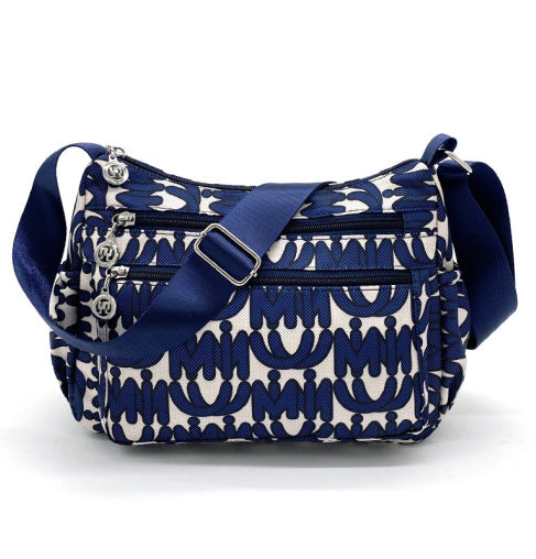 Alma – Spatwaterdichte Nylon Schoudertas met Verstelbare Band
