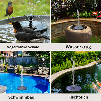 SunAqua™ - Waterfontein op zonne-energie | 50% KORTING