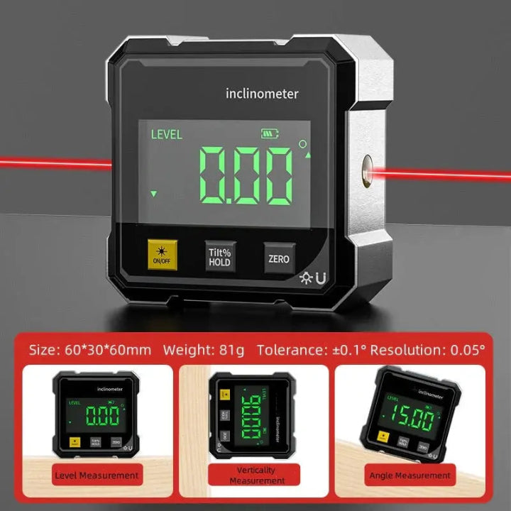 AngleAce – Digitale Hoekmeter Pro | 50% KORTING