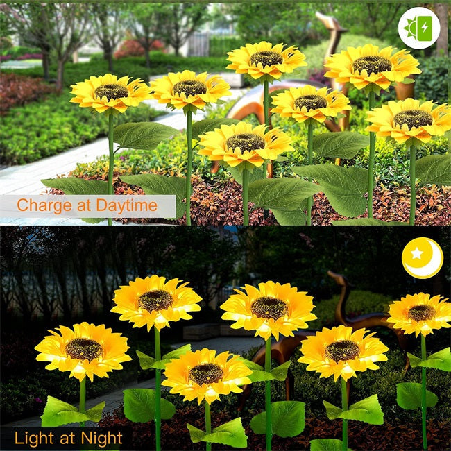 SunGlow — Solar-zonnebloemlampen | 1+1 GRATIS
