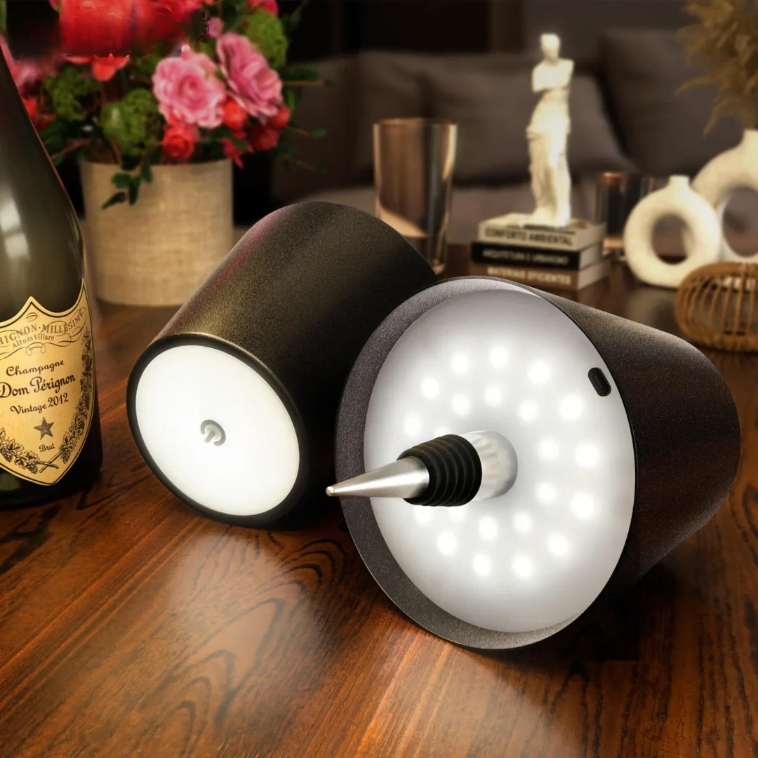 BottleSpot - Oplaadbare Flessenlamp | 50% KORTING