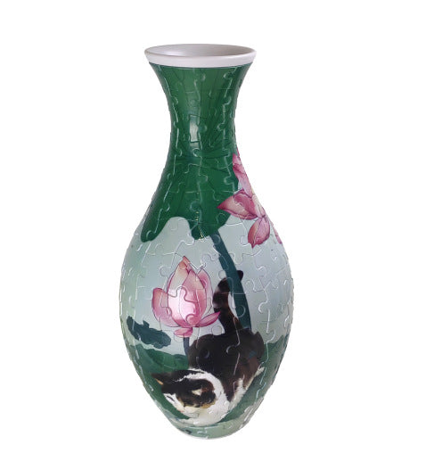 PuzzleBloom – 3D Puzzelvaas met Waterbeker | 50% KORTING