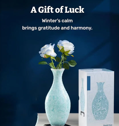 PuzzleBloom – 3D Puzzelvaas met Waterbeker | 50% KORTING