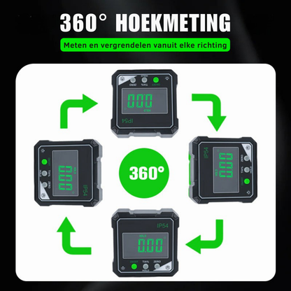 PrecisionPro – Digitale Hoekmeter | 50% KORTING