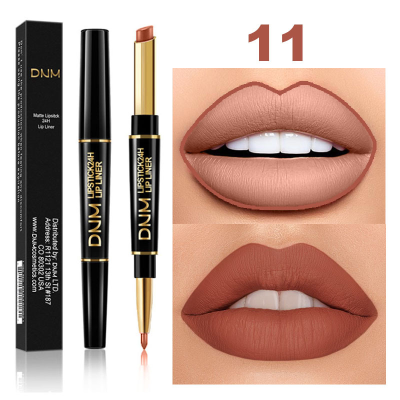 Lipliner en lippenstift 2 in 1 | 1+1 GRATIS