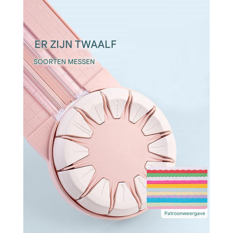 Papiersnijder, 12-in-1 snijmachine, papier, handmatige 12-in Papiersnijder, 12-in-1 snijmachine, papier, handmatige 12-in