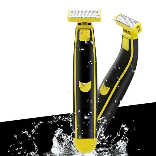 AquaTrim Pro - Moeiteloos en veilig scheren, nat of droog, voor een perfect verzorgde look | 50% KORTING