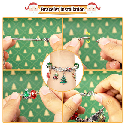 KerstKraal - DIY 24 Dagen Kerstmis Aftelkalender Armbandenset | 50% KORTING