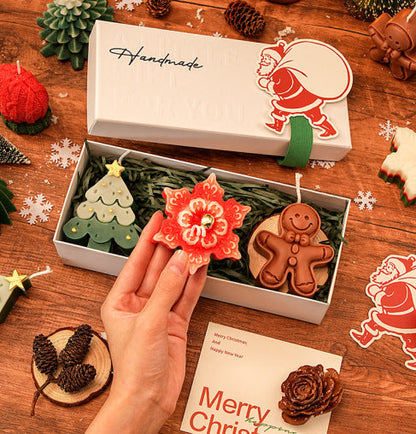 FestiveGlow – Kerstgeurkaarsenset in geschenkdoos