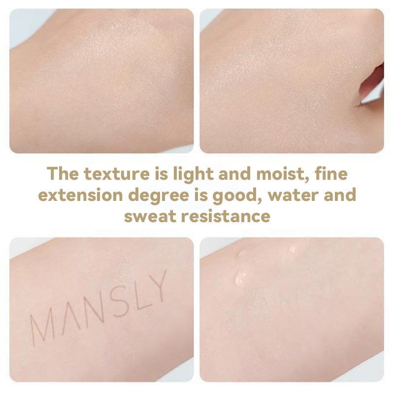 Camouflagepad met drie kleuren poeder