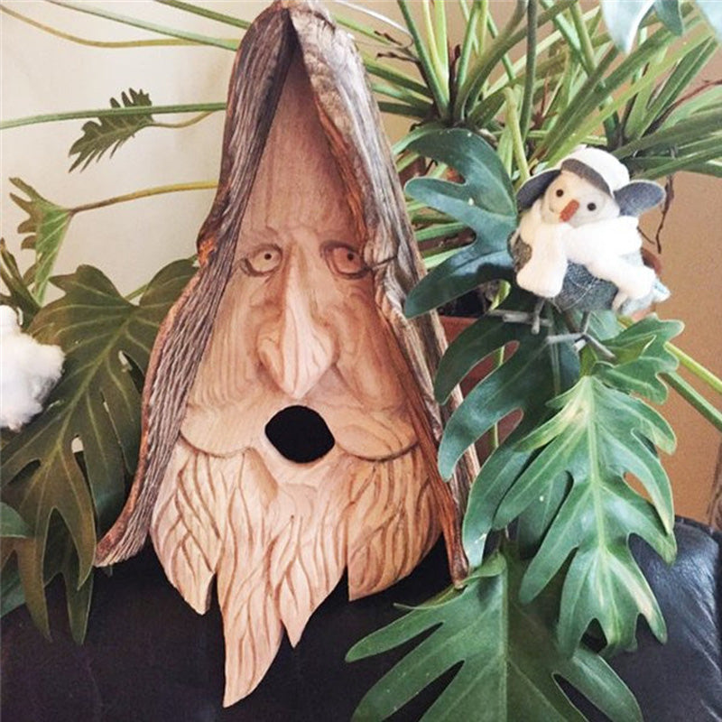 Handgemaakt Happy spirit vogelhuisje