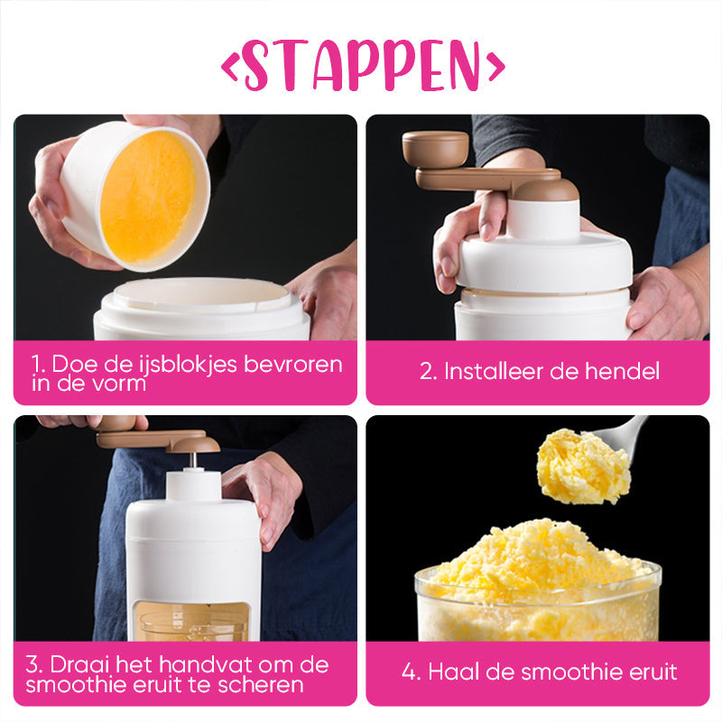 FrostyFun™ draagbare ijsschaaf voor thuis