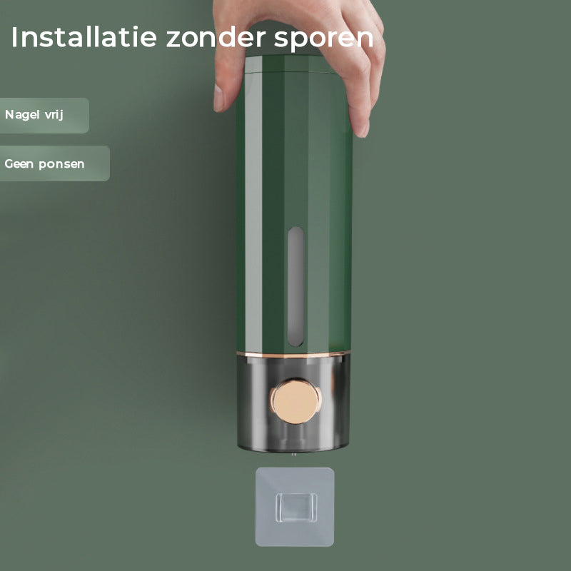 Handmatige zeepdispenser voor wandmontage