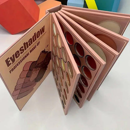 Magisch make-up boek | 67-kleuren multifunctioneel make-up palet boekenset