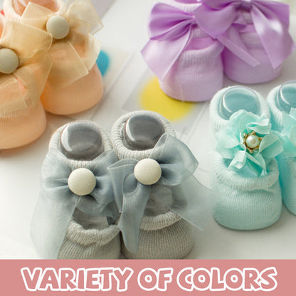 Dansvoetjes – Antislip Baby-Balletsokken met Extra Comfort voor Kleine Dansers