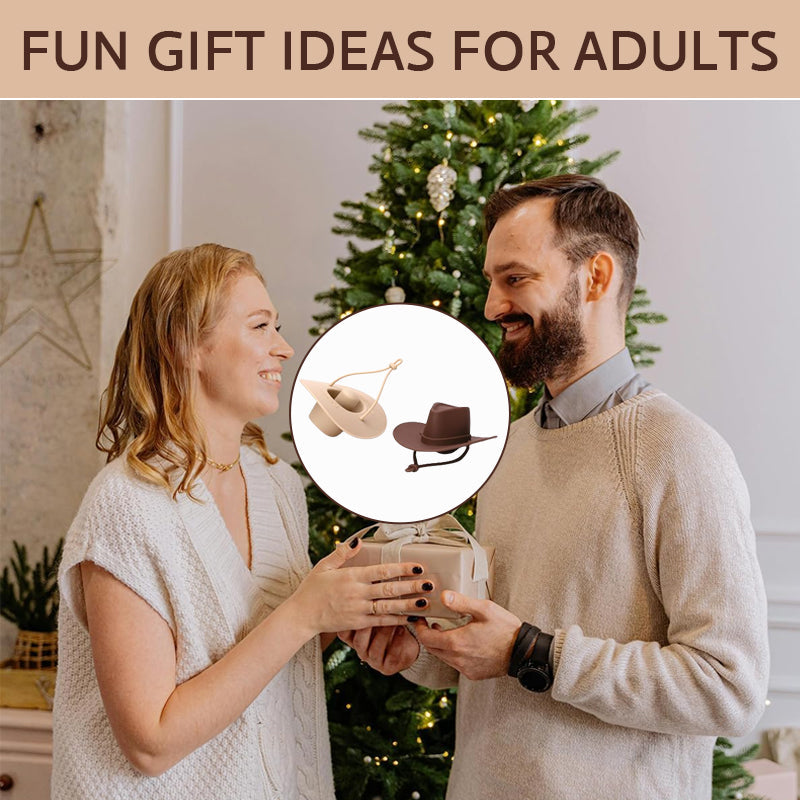 Creatieve cowboyhoed wijnflesstopper | 1+2 GRATIS