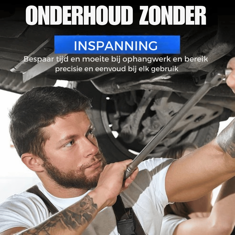 PrecisionTrack — Universele Spoorstangversteller | 50% KORTING