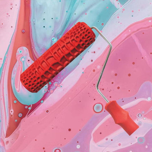 Hulpmiddel voor het maken van reliëf voor muren