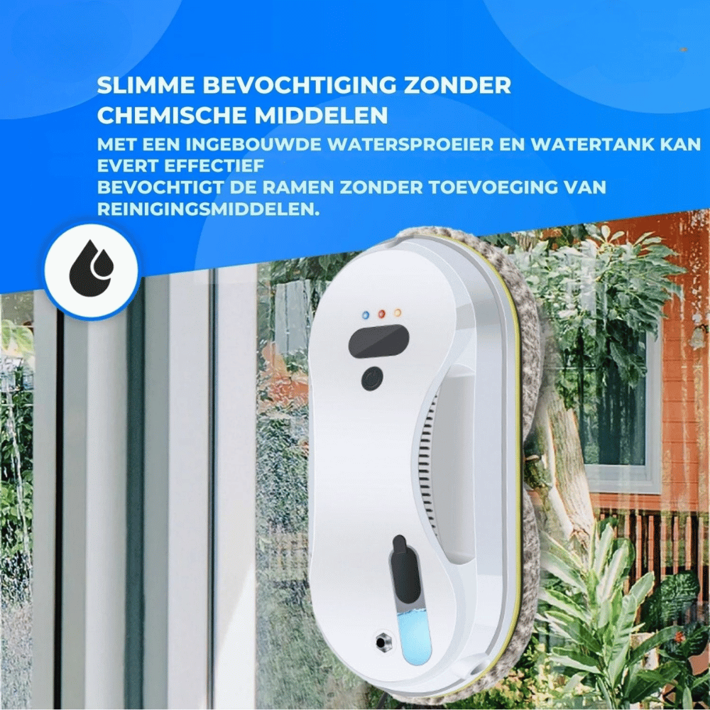 CleanSweep Raambot — moeiteloos stralend schone oppervlakken