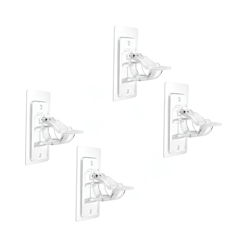 ClearHold — Kleefhouders voor Gordijnen 4-delige set | 50% KORTING