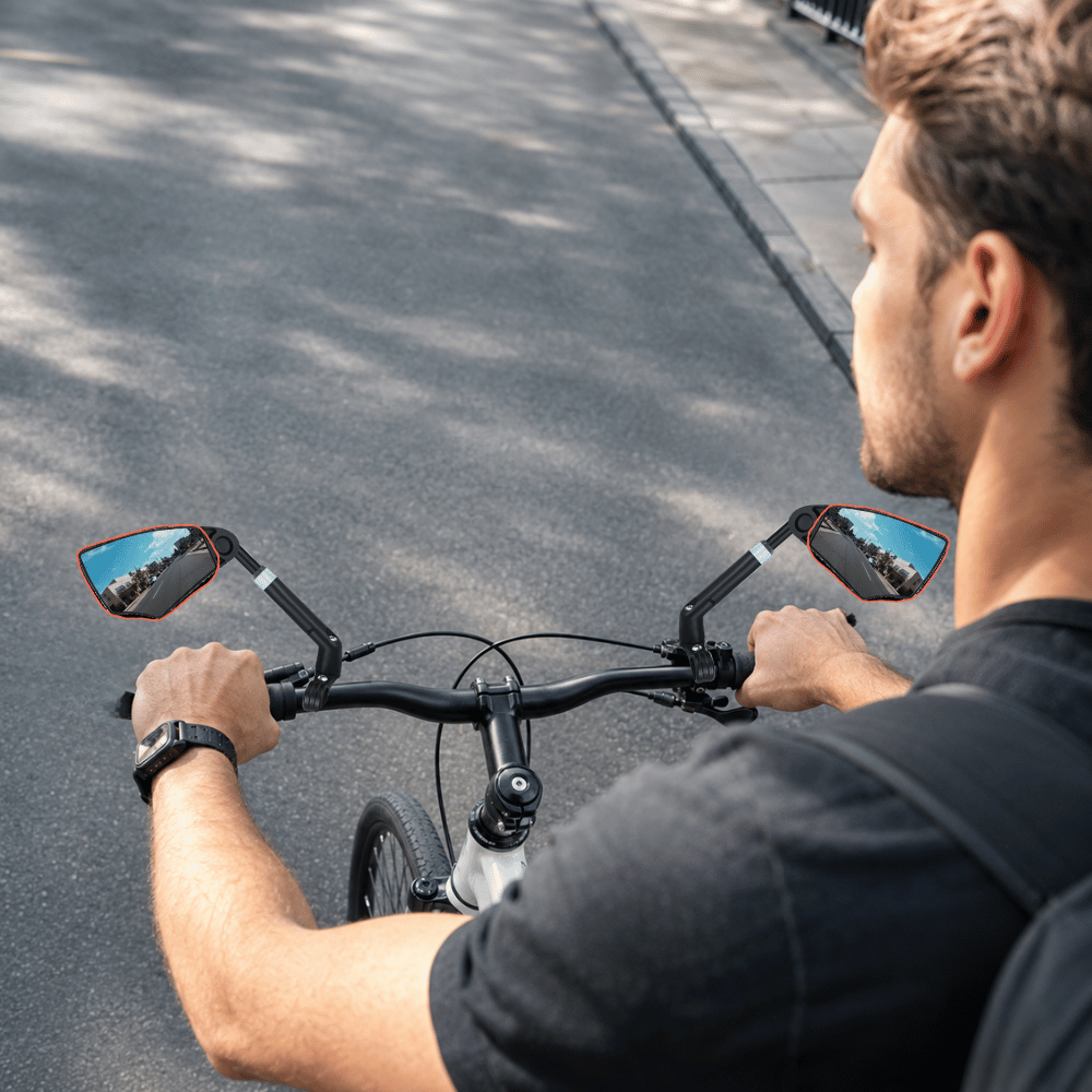 TitanVue — Fiets Achteruitkijkspiegel | 50% KORTING
