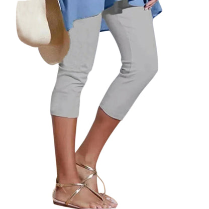 FlexShine™ – Knie-Lange Dames-Leggings met Buikcontrole & Zijdeachtig Comfort