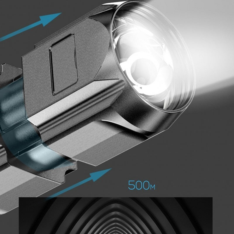 Krachtige LED-zaklamp