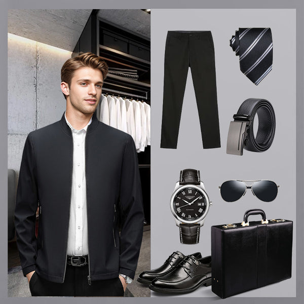 UrbanFlex™ herenjack met opstaande kraag