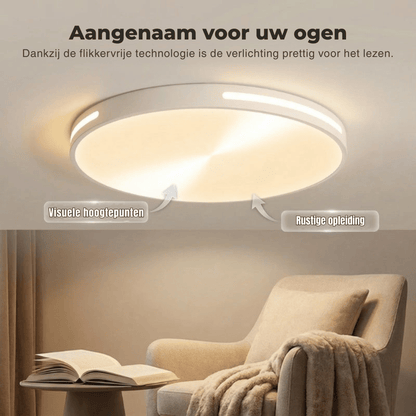 MoodMaster — Dimbare LED-Plafondlamp | 50% KORTING