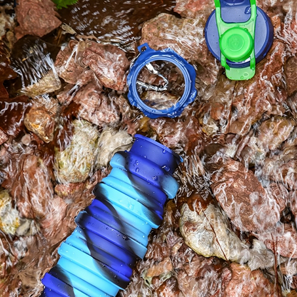 Opvouwbare waterfles – Pure hydratatie, waar dan ook