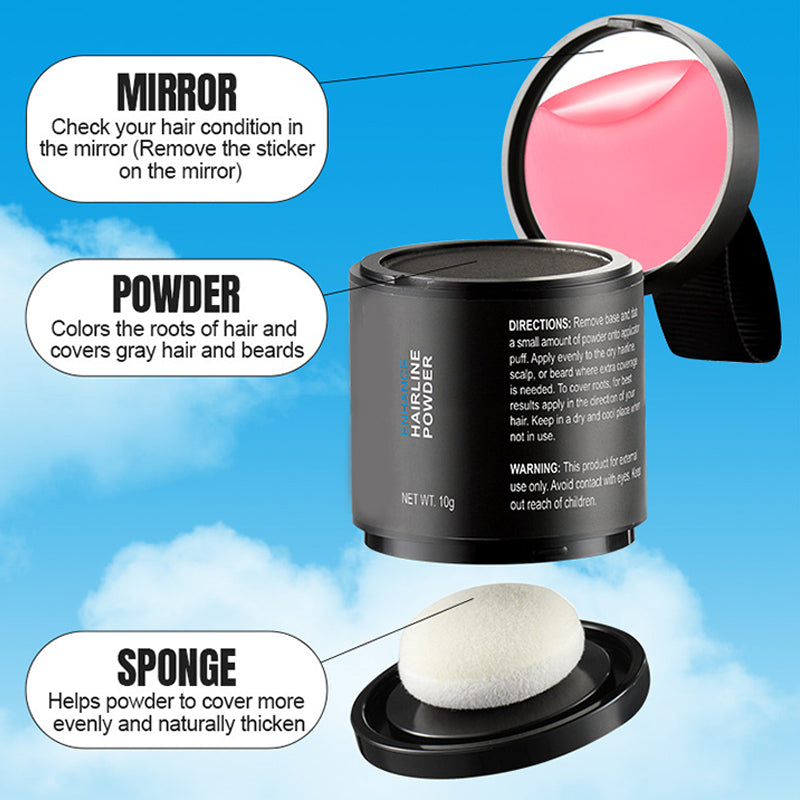 Haar Droogpoeder — Directe Volume Boost