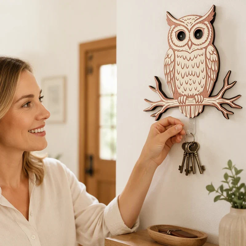HootHaus Sleutelhanger — Nooit Meer Vergeten