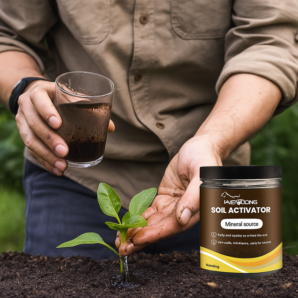 RootRise™ – Tuinmest 120g voor Sterke Wortelgroei & Luchtige Grondstructuur | 1+1 GRATIS