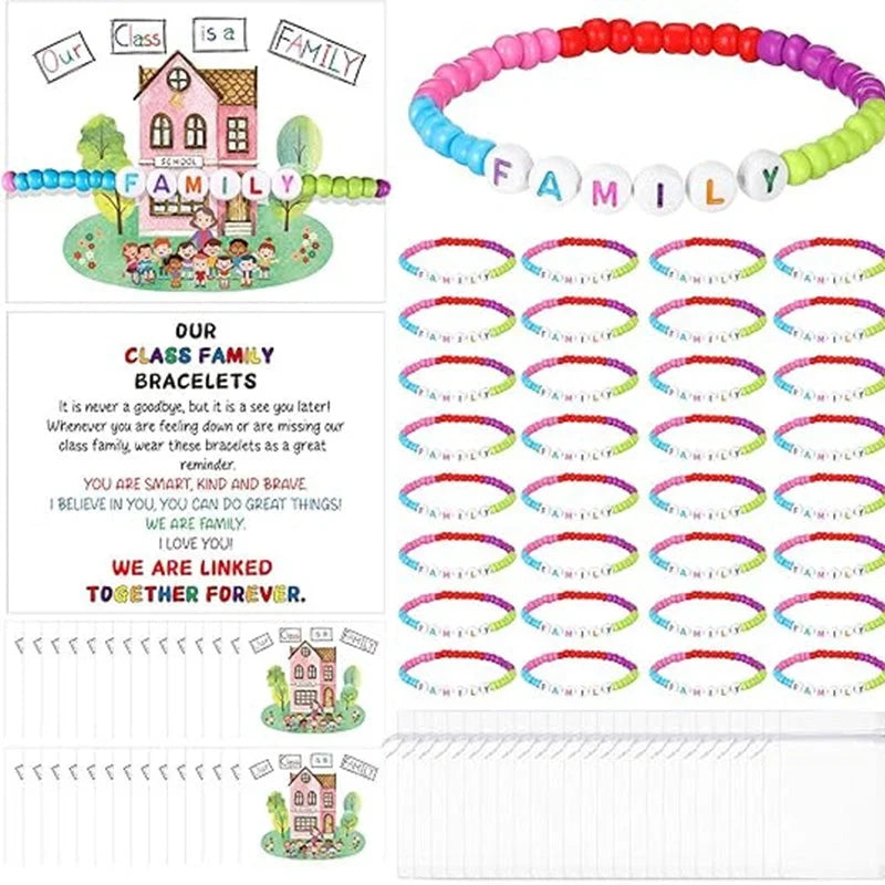 Armband met letterkralen — Inspireer dagelijkse vriendelijkheid