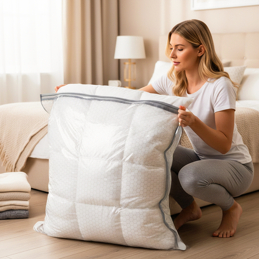 SpaceSculpt — Compressie Reiszakken | 50% KORTING