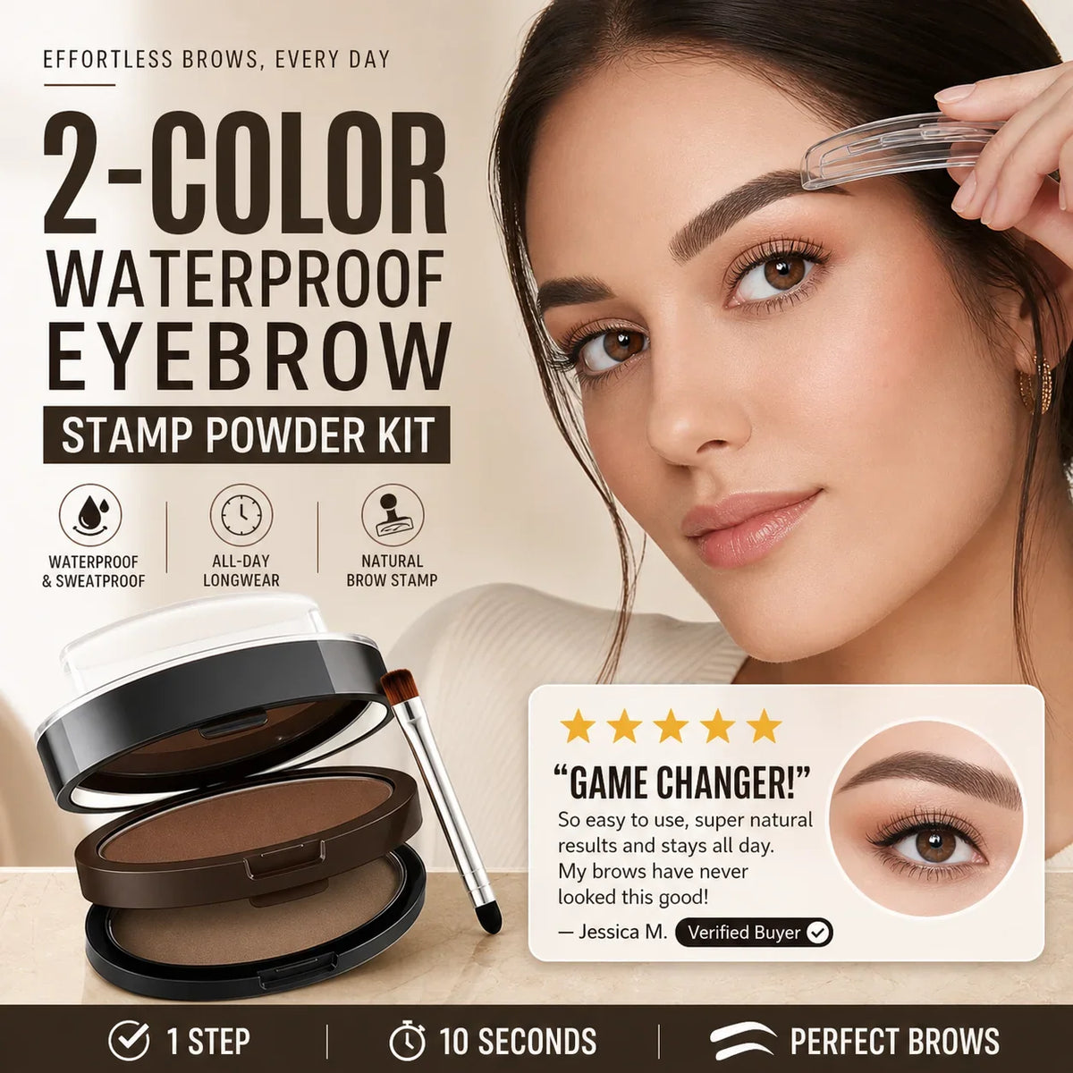 BrowPerfect Stempel — Direct Vollere Wenkbrauwen