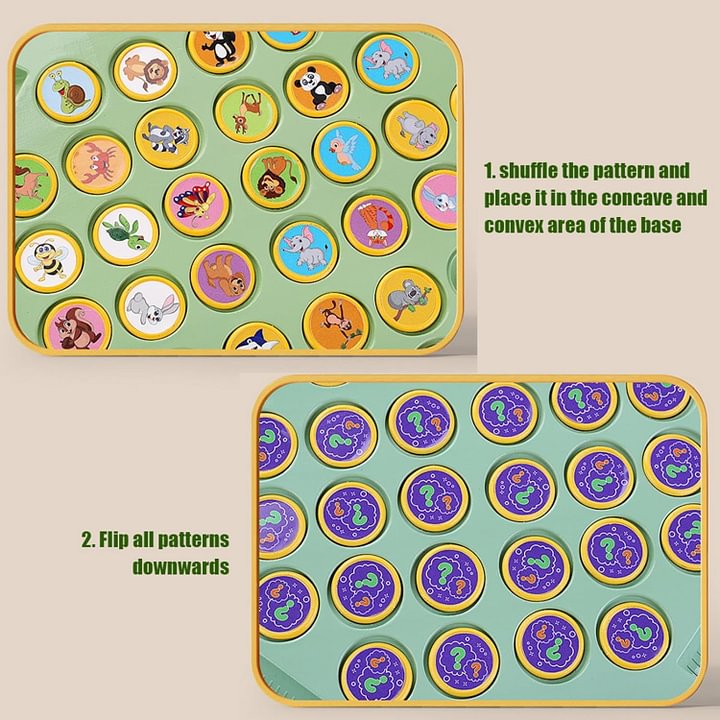 AnimalCheckers™ – Leerzaam Dierenspel Plezier  | 1+1 GRATIS