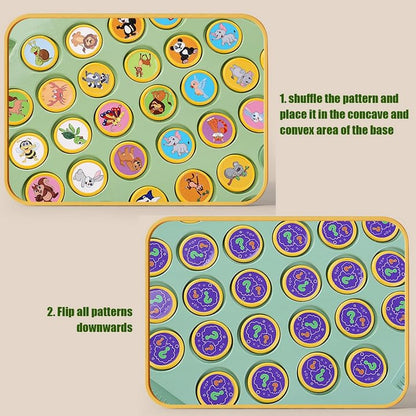 AnimalCheckers™ – Leerzaam Dierenspel Plezier  | 1+1 GRATIS