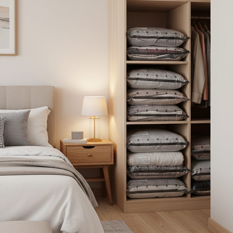 SpaceSavvy — Compressie Reisset | 50% KORTING