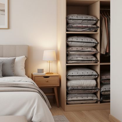 SpaceSavvy — Compressie Reisset | 50% KORTING