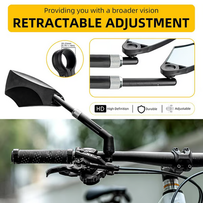 TitanVue — Fiets Achteruitkijkspiegel | 50% KORTING