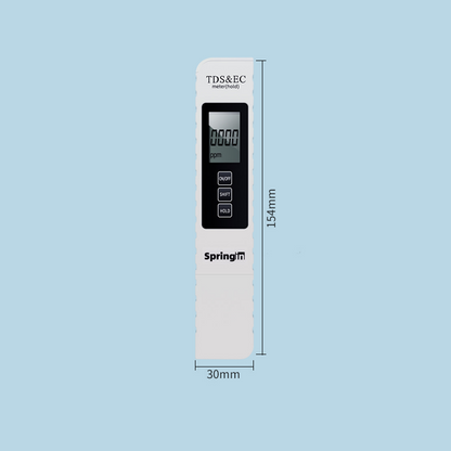 PureSafe TDS Meter — Directe Waterveiligheid