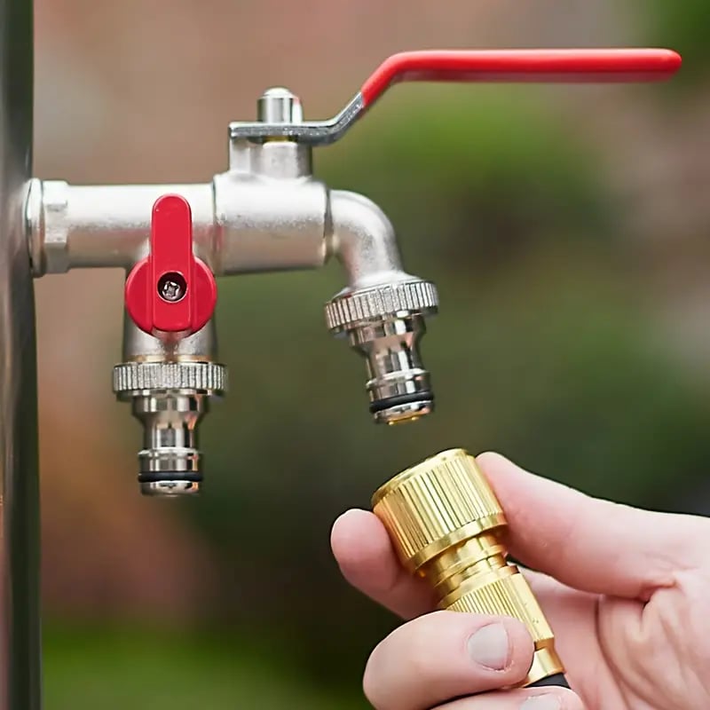 FlowSplit — Dubbele Waterverdeler | 1+1  GRATIS